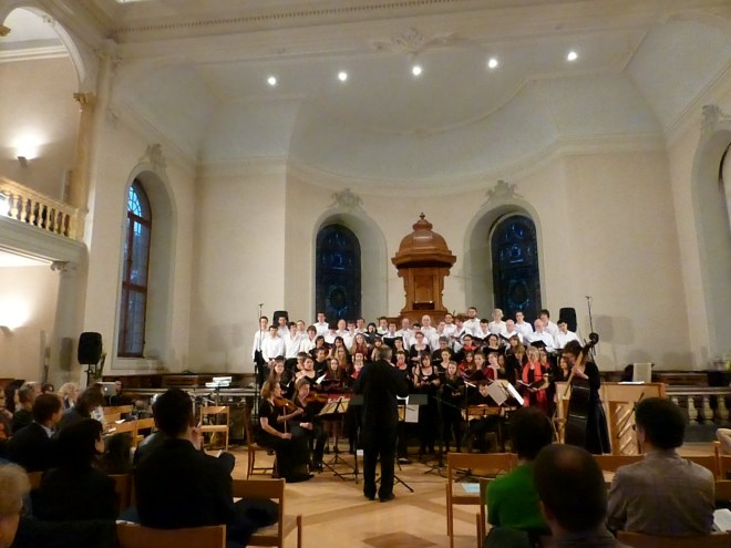 Mai 2013 - Concerts du Choeur du Gymnase de Morges 